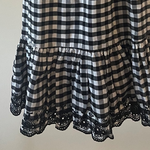 J Crew Crisscross Back Gingham Dress 00P - Picture 3 of 4
